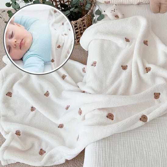 Couverture Bébé Douce en Coton - Promenade bébé