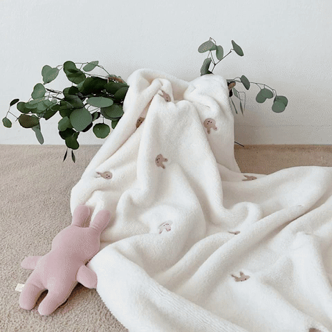 Couverture Bébé Douce en Coton