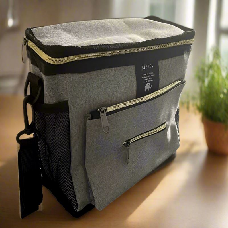 Sac à Langer - BabyTravel™ - Gris - Promenade bébé