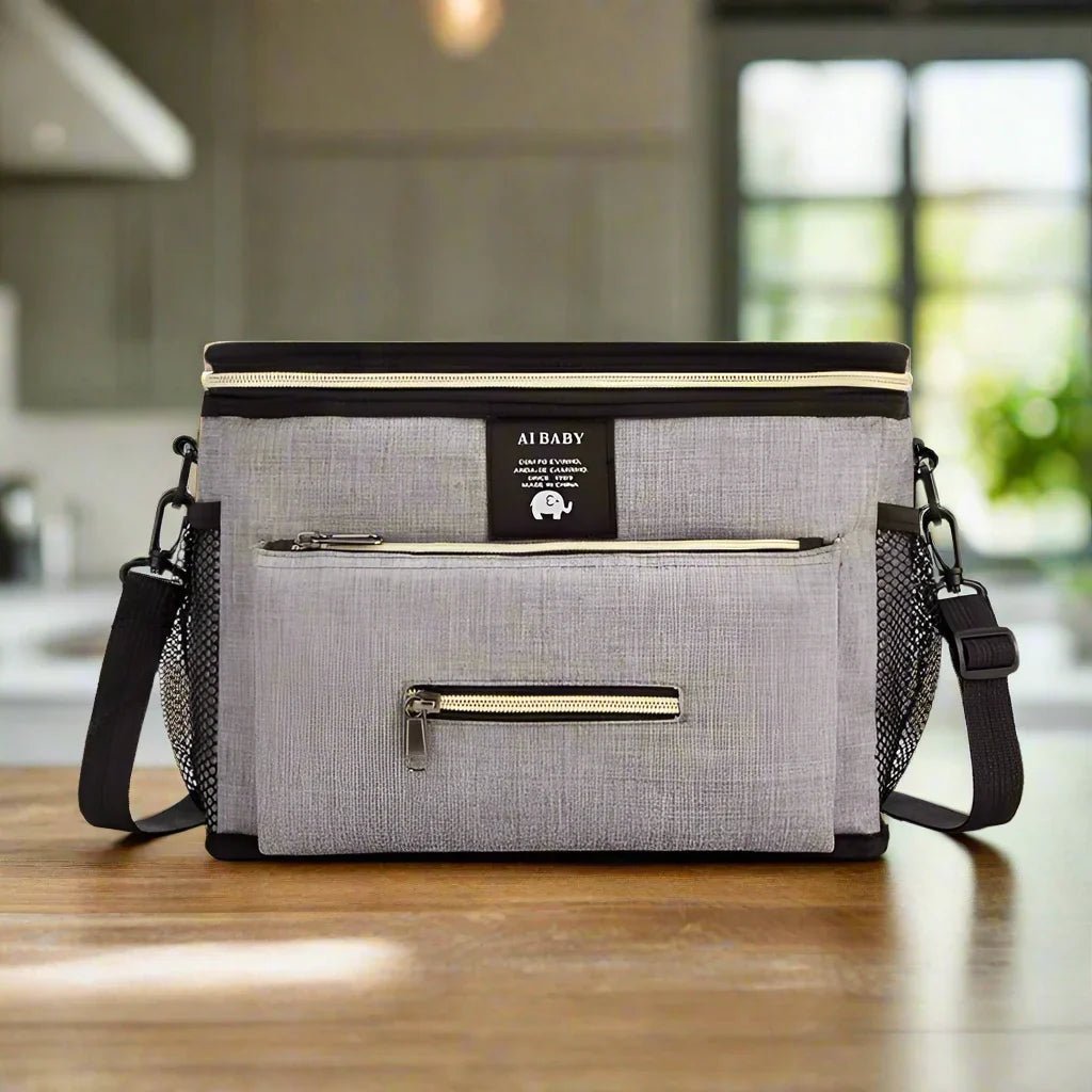 Sac à Langer - BabyTravel™ - Gris - Promenade bébé