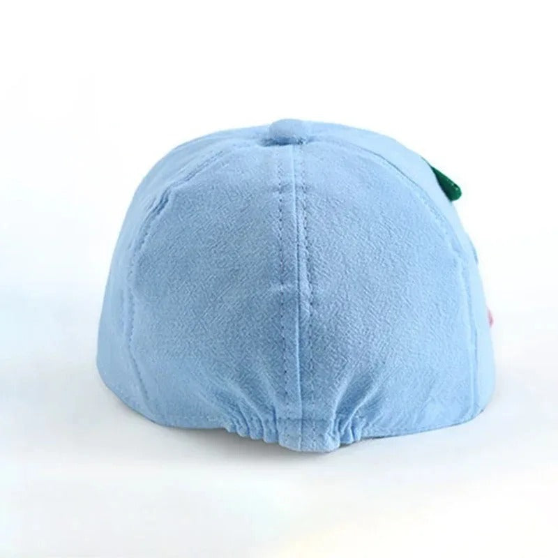 arrière casquette bebe garçon bleue