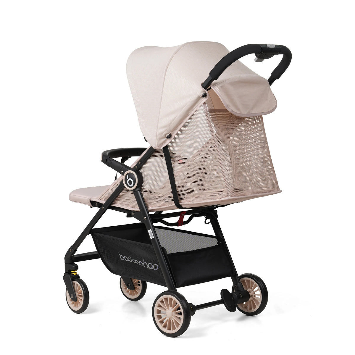 arrière poussette bebe beige