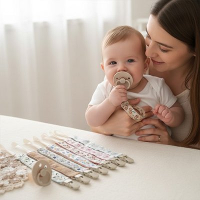 Attache tetine | Adorable et Résistante - Promenade bébé