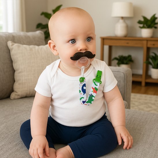 Attache tetine | Colorée Sécurisée - Promenade bébé