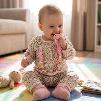 Attache tétine | Sécurisée - Promenade bébé