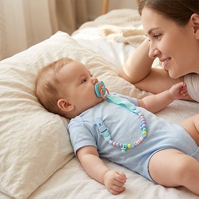 Attache tétine | Sécurisée - Promenade bébé