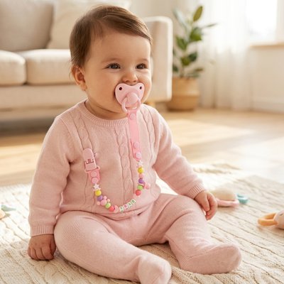 Attache tétine | Sécurisée - Promenade bébé