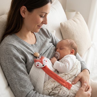 Attache tétine | Sécurisée - Promenade bébé