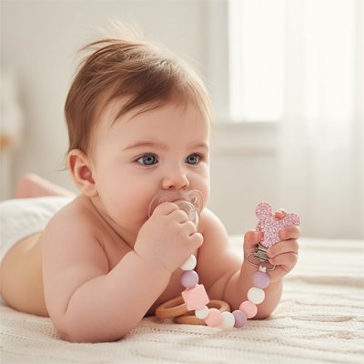 Attache tétine | Sécurisée et Adorable - Promenade bébé
