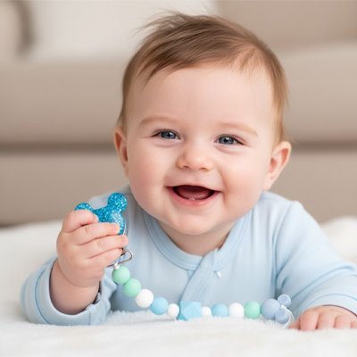 Attache tétine | Sécurisée et Adorable - Promenade bébé