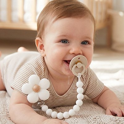 Attache tetine | Sécurisée et Mignon - Promenade bébé