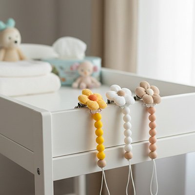 Attache tetine | Sécurisée et Mignon - Promenade bébé