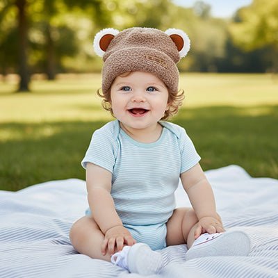 Bonnet Bebe | bébé ours - Promenade bébé