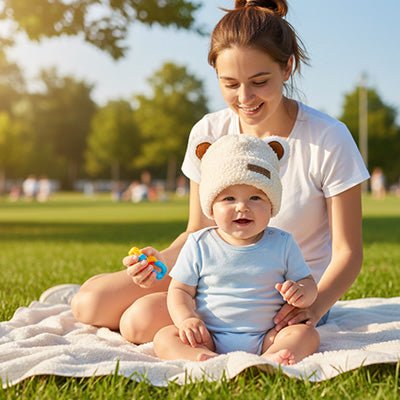 Bonnet Bebe | bébé ours - Promenade bébé