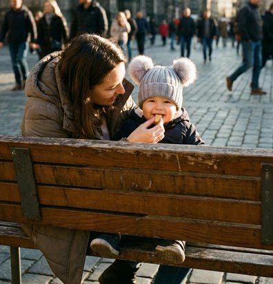 Bonnet bebe | Douce Chaleur - Promenade bébé
