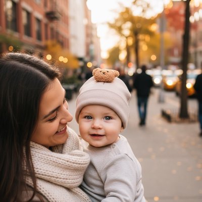 Bonnet bebe | Doux Confort - Promenade bébé