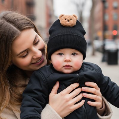 Bonnet bebe | Doux Confort - Promenade bébé