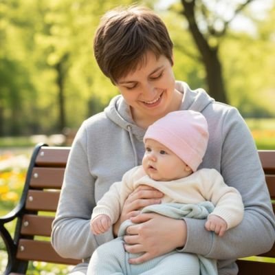 Bonnet bébé fille | Douceur Confort - Promenade bébé
