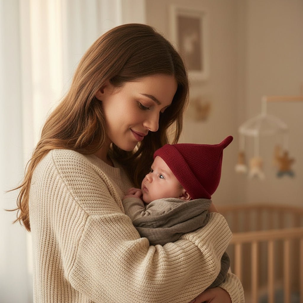 Bonnet bebe garçon | Coton bio thermique - Promenade bébé