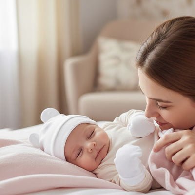Bonnet bebe garçon et gants | ThermoProtect - Promenade bébé