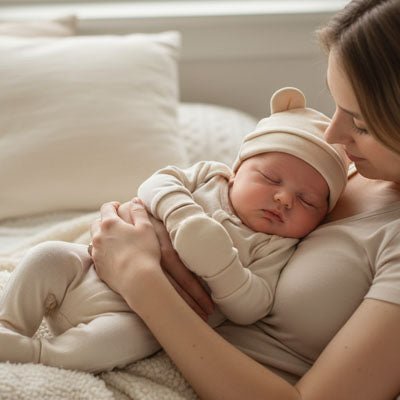 Bonnet bebe garçon et gants | ThermoProtect - Promenade bébé
