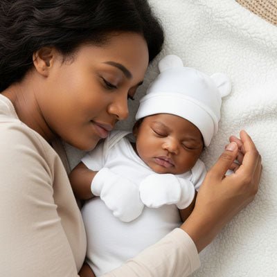 Bonnet bebe garçon et gants | ThermoProtect - Promenade bébé