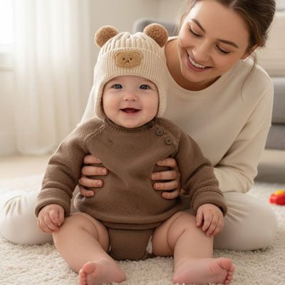 Bonnet Bebe | Style Ourson - Promenade bébé