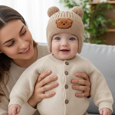 Bonnet Bebe | Style Ourson - Promenade bébé