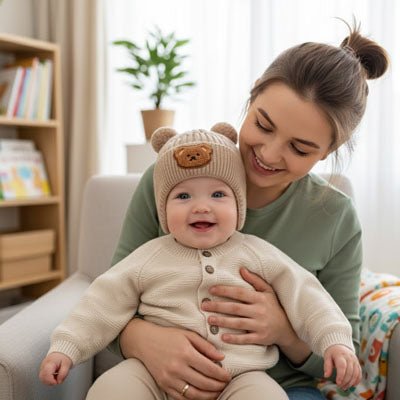 Bonnet Bebe | Style Ourson - Promenade bébé