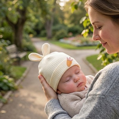 Bonnet bebe | Ultra-doux - Promenade bébé