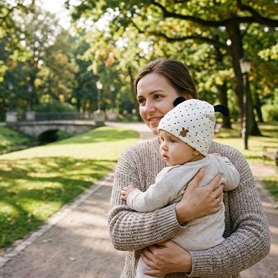 Bonnet bebe | Ultra - doux - Promenade bébé