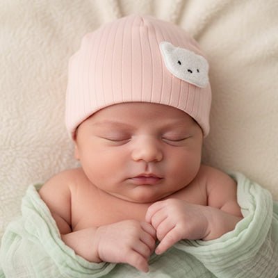 Bonnet bébé | Ultra - doux protection 0 - 3 mois - Promenade bébé