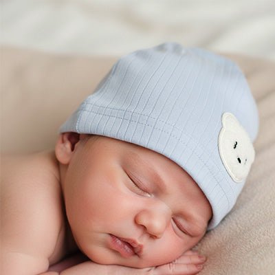 Bonnet bébé | Ultra - doux protection 0 - 3 mois - Promenade bébé