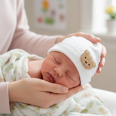 Bonnet bébé | Ultra - doux protection 0 - 3 mois - Promenade bébé