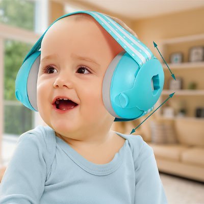 Casque anti bruit bébé | Confort Sonore - Promenade bébé