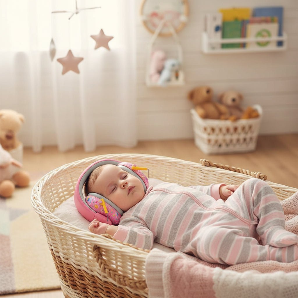 casque anti bruit bébé | Réglable - Promenade bébé