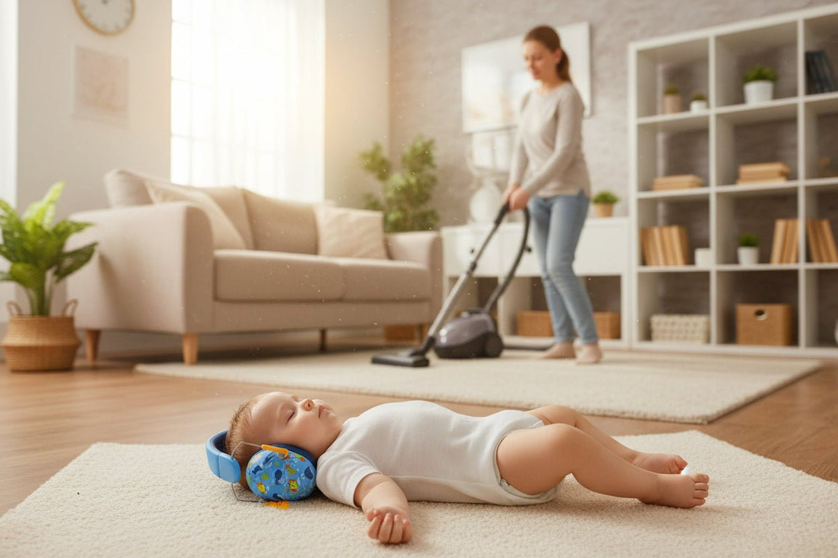 casque anti bruit pour bebe | Confort Absolu - Promenade bébé