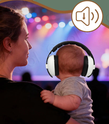 Casque anti bruit pour bebe| Confort Sécurisé - Promenade bébé