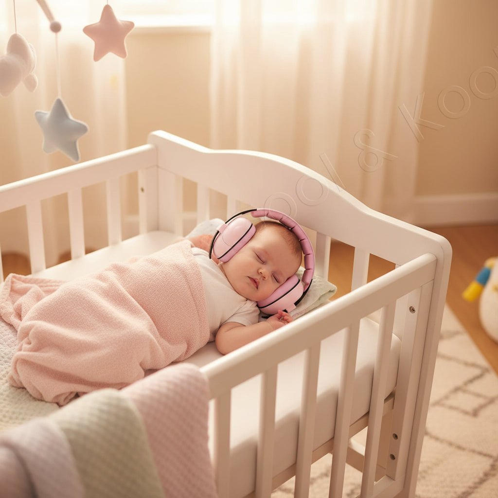 Casque anti bruit pour bebe| Confort Sécurisé - Promenade bébé