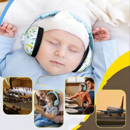 casque anti bruit pour bebe | Doux et Ajustable - Promenade bébé