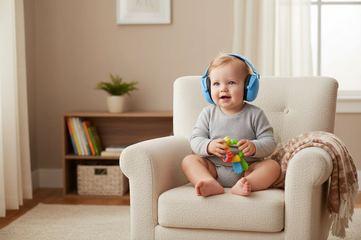 casque anti bruit pour bebe | Protection auditive - Promenade bébé