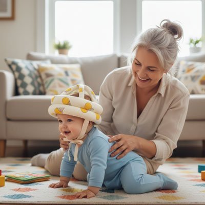Casque bebe | Protection Apprentissage Marche - Promenade bébé