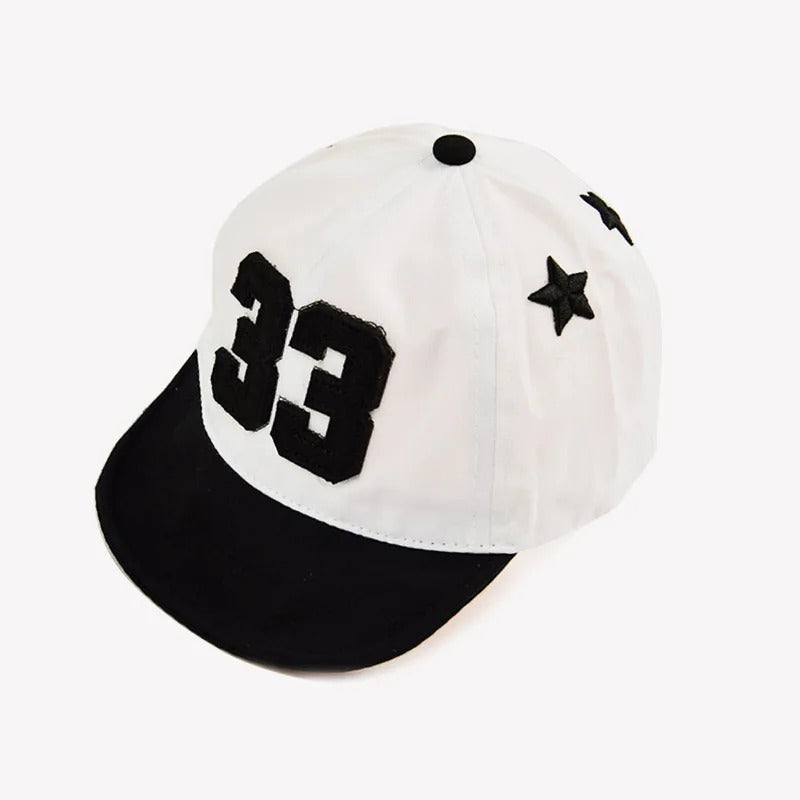 casquette bebe baseball blanche
