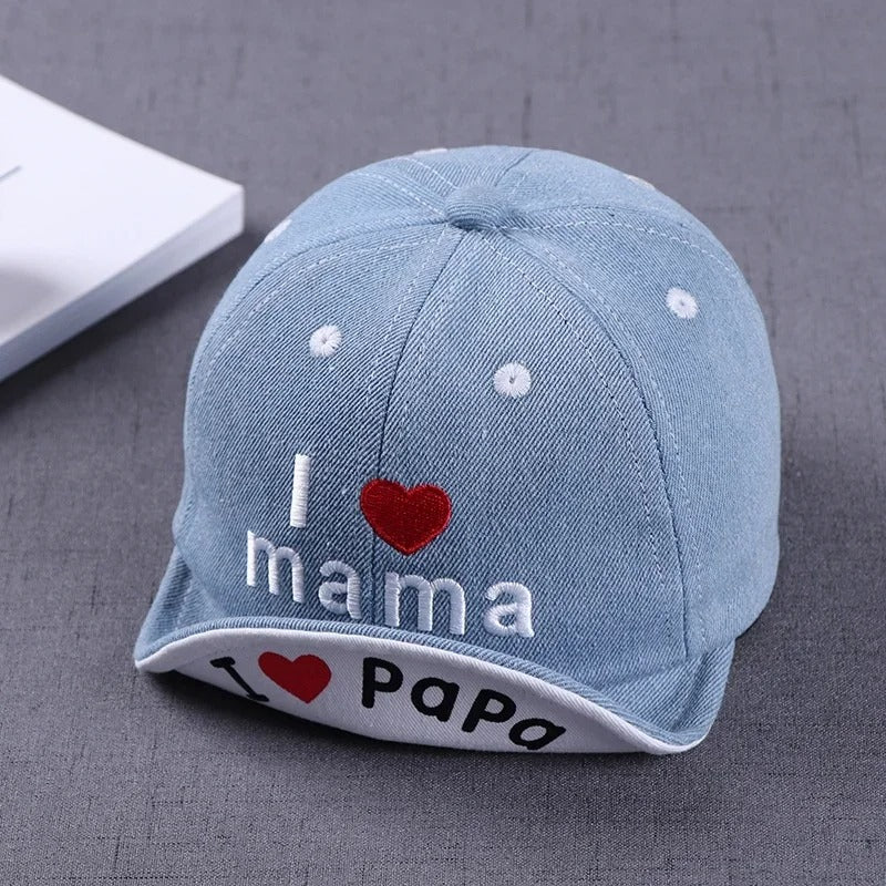 casquette bebe garcon bleu ciel