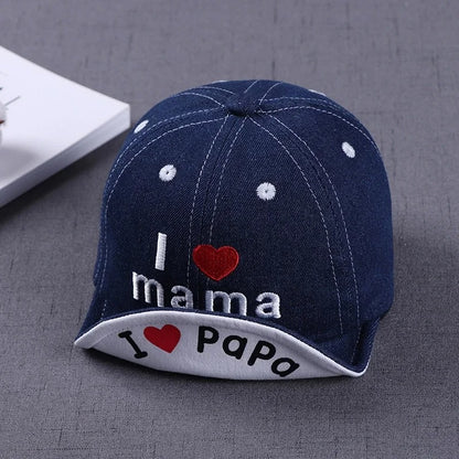 casquette bebe garcon bleu nuit