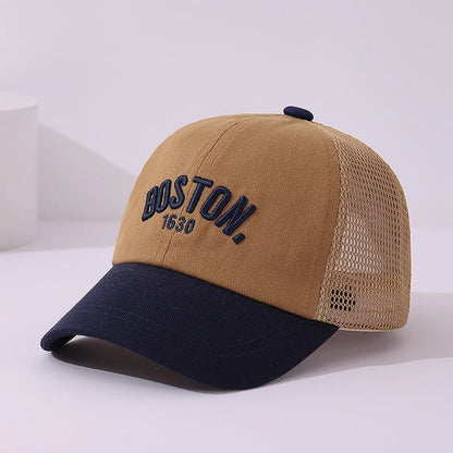 casquette bebe maron