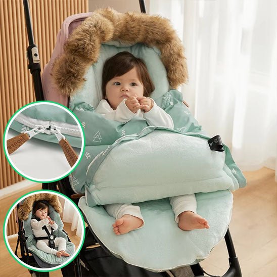 Chanceliere poussette | Confort hivernal - Promenade bébé