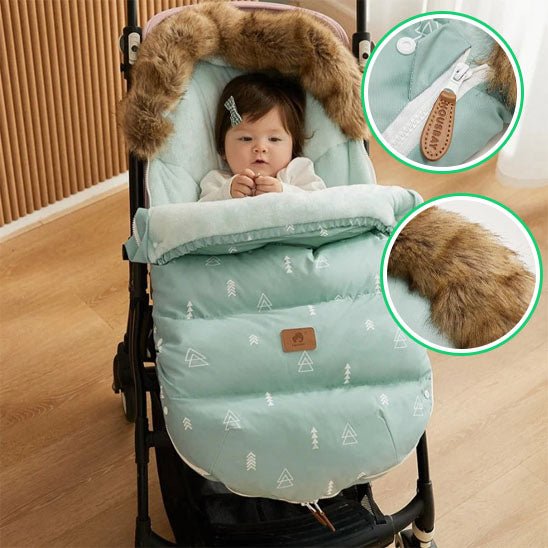 Chanceliere poussette | Confort hivernal - Promenade bébé