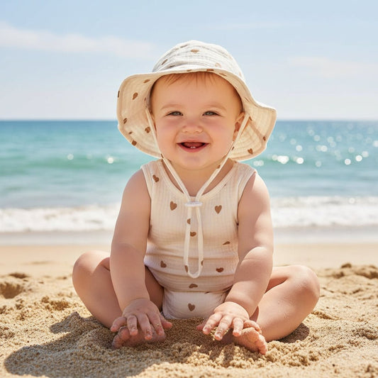 chapeau anti UV bébé | Protection Absolue - Promenade bébé