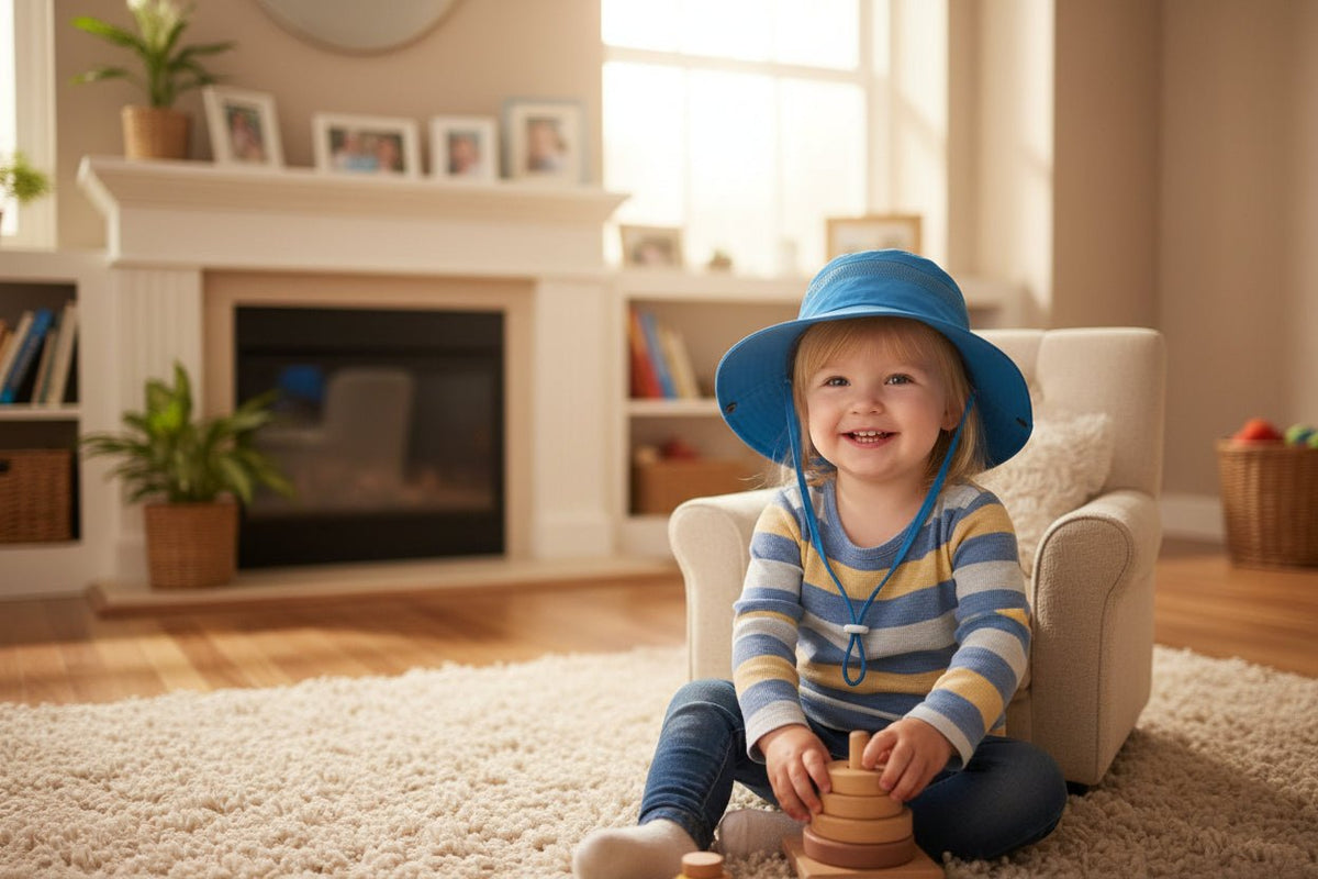 chapeau bébé fille | Anti-UV - Promenade bébé